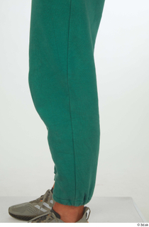 Nathaniel calf dressed green jogging pants sports 0003.jpg